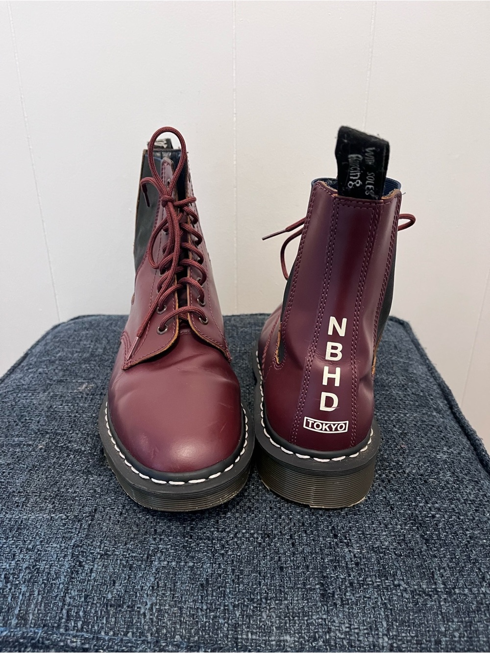 Dr Marten Red NBHD Tokyo Boots